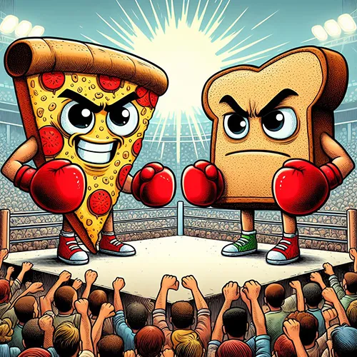 Pizza vs Toast!